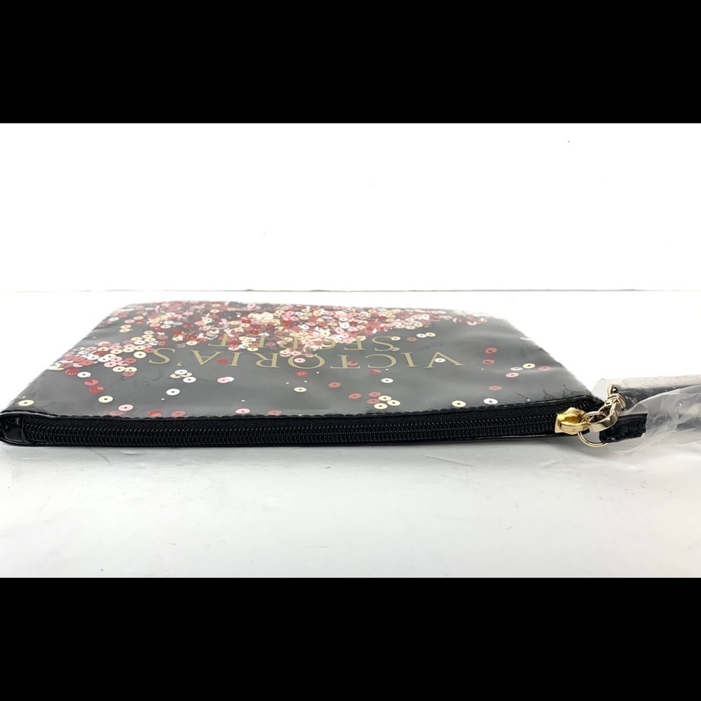 VICTORIAS SECRET SPARKLE SEQUIN MAKEUP POUCH - Picture 5 of 8
